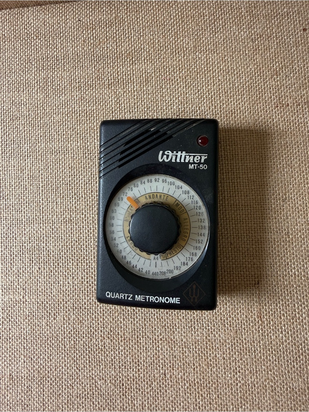 The Wittner MT-50 Quartz Analog Metronome